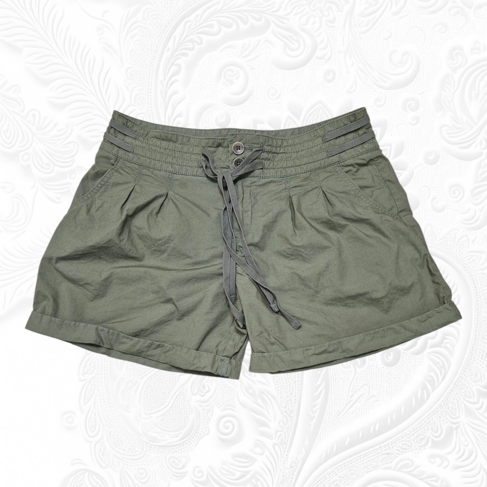 Banana Republic Olive Green Lightweight 100% Cotton Shorts